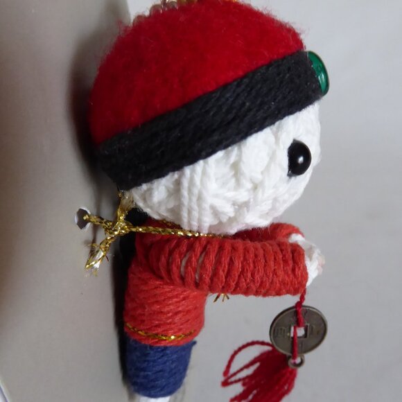 NWT 2009 JOHN HINDE WATCHOVER VOODOO DOLL LUCKY KEYCHAIN - Picture 11 of 14